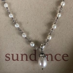 Sundance Lotus Pearl Necklace